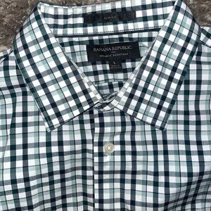 Banana Republic LS Button Down. Slim Fit Large.
